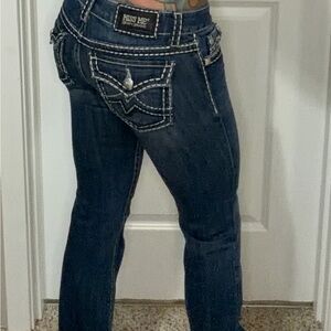 Miss Me Women's Dark Blue Boot Cut Jeans